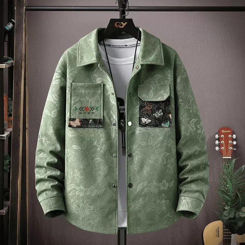 Spring and Autumn New Fashionable Trendy Printed American Retro High end Jacket for Men's Casual Loose Sports Oversized Coat
Spring and Autumn New Fashionable Trendy Printed American Retro High end Jacket for Men's Casual Loose Sports Oversized Coat