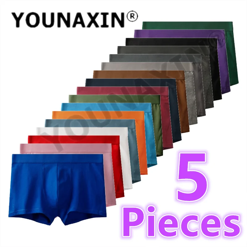 5 Pcs Men Large Size Underwear Cotton Boxer Briefs Breathable Boxershorts Panties Boy Undies Solid Colors Trunks M L XL 2XL 3XL
5 Pcs Men Large Size Underwear Cotton Boxer Briefs Breathable Boxershorts Panties Boy Undies Solid Colors Trunks M L XL 2XL 3XL