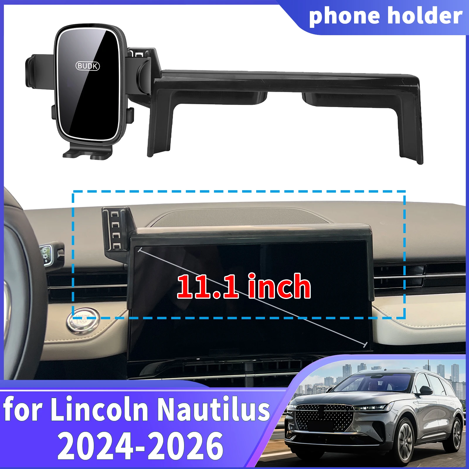 fit for Lincoln Nautilus 2024 2025 2026 Navigation Phone Holder Mount Customized Car accessoires
fit for Lincoln Nautilus 2024 2025 2026 Navigation Phone Holder Mount Customized Car accessoires