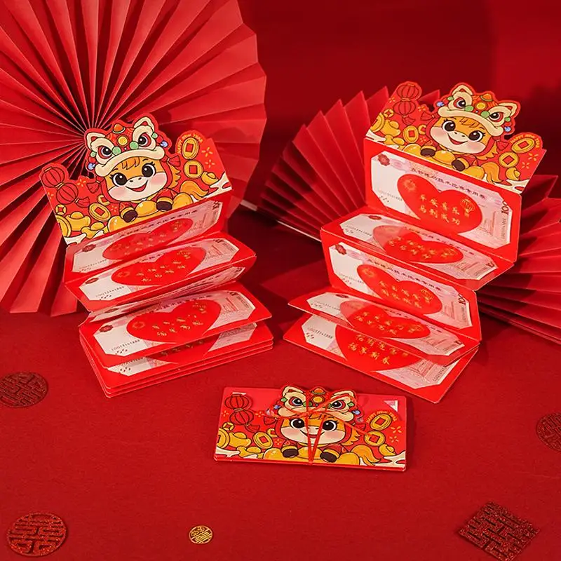 1 шт., 2026 год лошади, красный конверт, 2/6/10/20 слот для карт, складной Hongbao, китайский лунный Новый год, бумажные конверты на удачу, красные денежные конверты
1 шт., 2026 год лошади, красный конверт, 2/6/10/20 слот для карт, складной Hongbao, китайский лунный Новый год, бумажные конверты на удачу, красные денежные конверты
