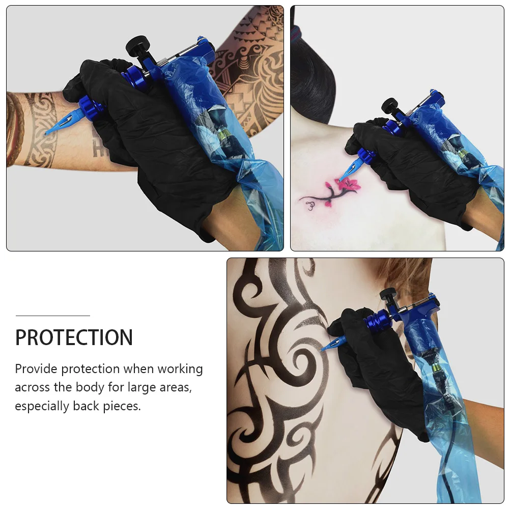 100pcs Disposable Clip Cord Sleeves Plastic Noise Reduction Cross Contamination Clean Safe for Tattoos Machine
100pcs Disposable Clip Cord Sleeves Plastic Noise Reduction Cross Contamination Clean Safe for Tattoos Machine