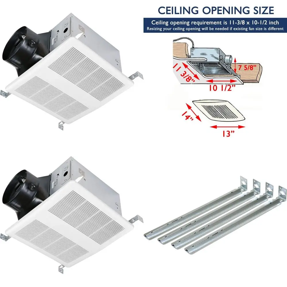 150cm 150m³/h Ultra Quiet Energy Star Certified Bathroom Exhaust Fan
150cm 150m³/h Ultra Quiet Energy Star Certified Bathroom Exhaust Fan