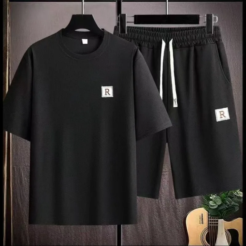 Loose Breathable Men's Summer Korean Style Sport Casual Set Short Sleeve T Shirt Trendy Fashion Matching
Loose Breathable Men's Summer Korean Style Sport Casual Set Short Sleeve T Shirt Trendy Fashion Matching