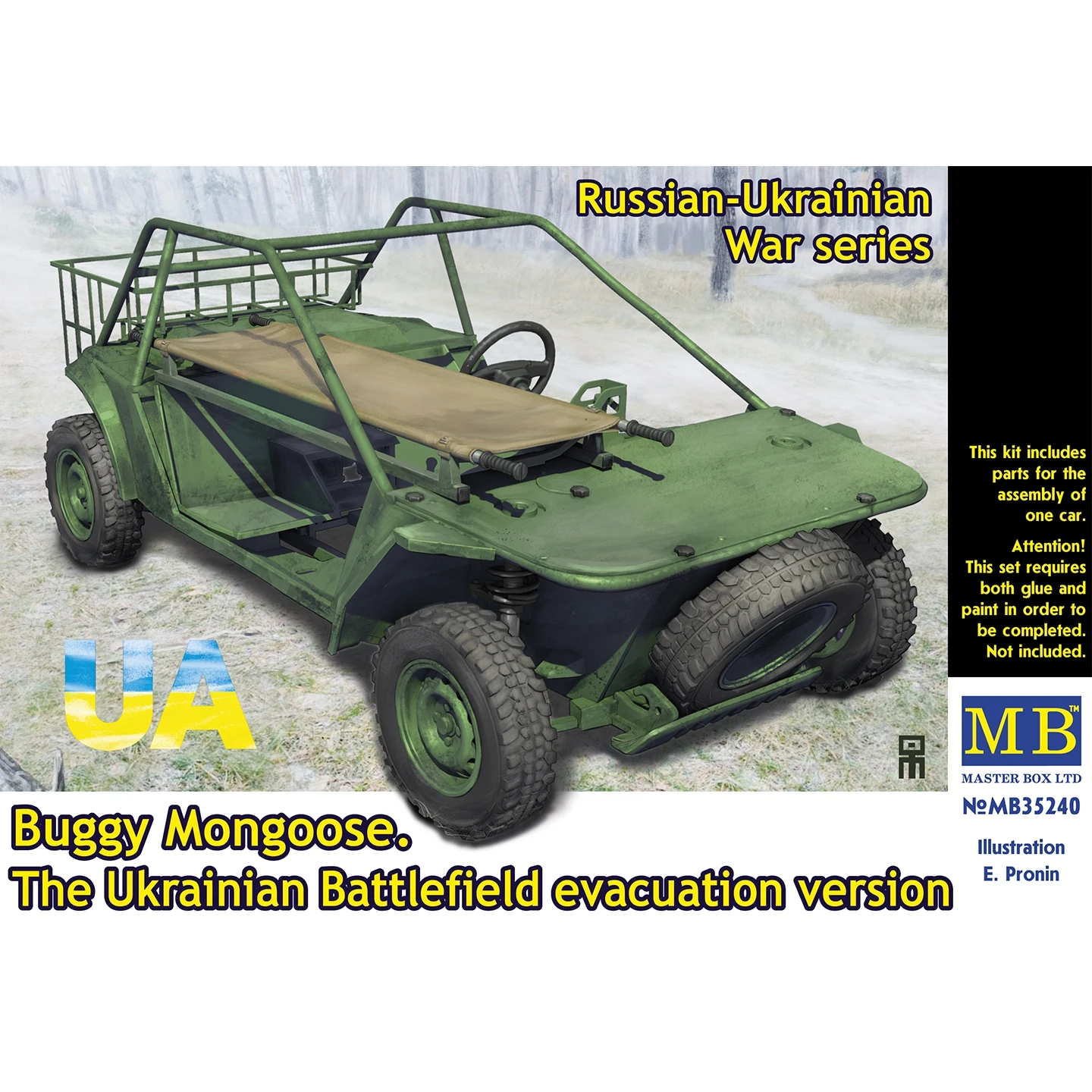 MB Assembly Model 1/35 Mongoose Combat All-terrain Vehicle Mb35240
MB Assembly Model 1/35 Mongoose Combat All-terrain Vehicle Mb35240