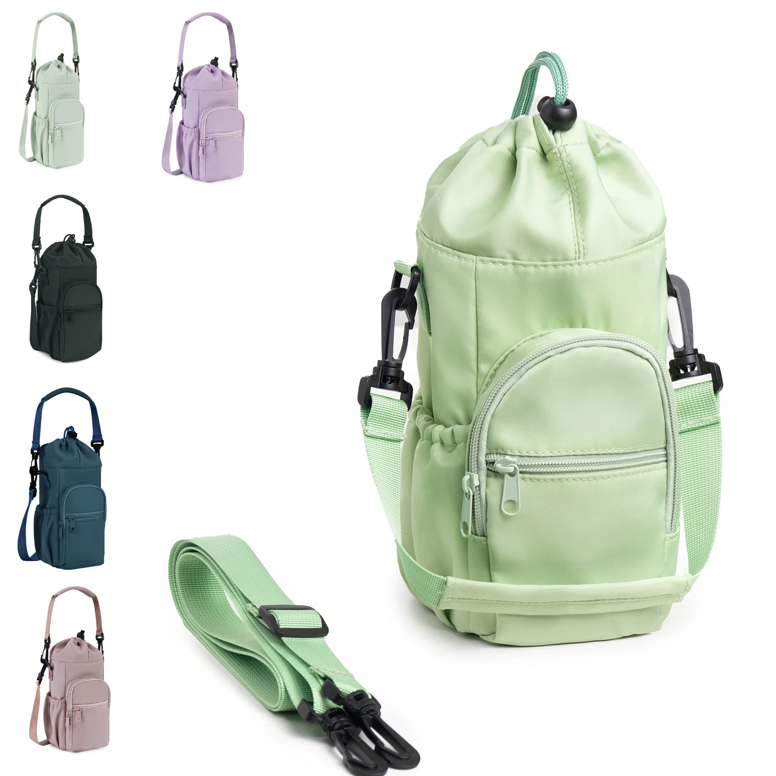 Water Bottle Holder with Strap, 32 OZ Water Bottle Carrier Sling Bag with Adjustable Shoulder Strap Insulated
Water Bottle Holder with Strap, 32 OZ Water Bottle Carrier Sling Bag with Adjustable Shoulder Strap Insulated