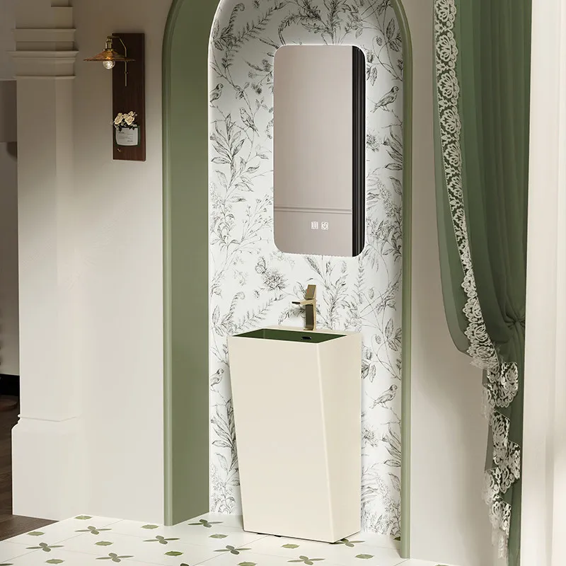 Villa bathroom retro wind floor washbasin integrated column basin household high-end column washbasin
Villa bathroom retro wind floor washbasin integrated column basin household high-end column washbasin