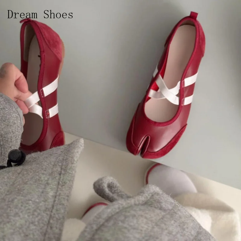 Французские туфли-подковы с перекрестным носком, новые весенне-осенние балетки на плоской подошве, одинарные туфли Мэри Джейн для женщин
Французские туфли-подковы с перекрестным носком, новые весенне-осенние балетки на плоской подошве, одинарные туфли Мэри Джейн для женщин