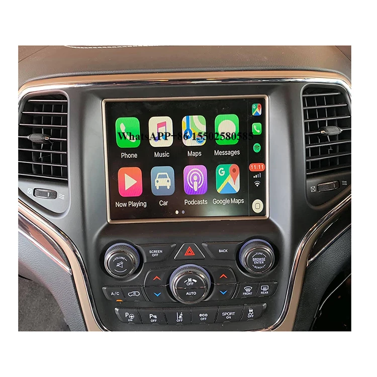 Car Stereo with Wireless CarPlay&Android Auto IOS CarPlay Receiver for Dodge Charger Challenger Durango Journey RAM1500
Car Stereo with Wireless CarPlay&Android Auto IOS CarPlay Receiver for Dodge Charger Challenger Durango Journey RAM1500