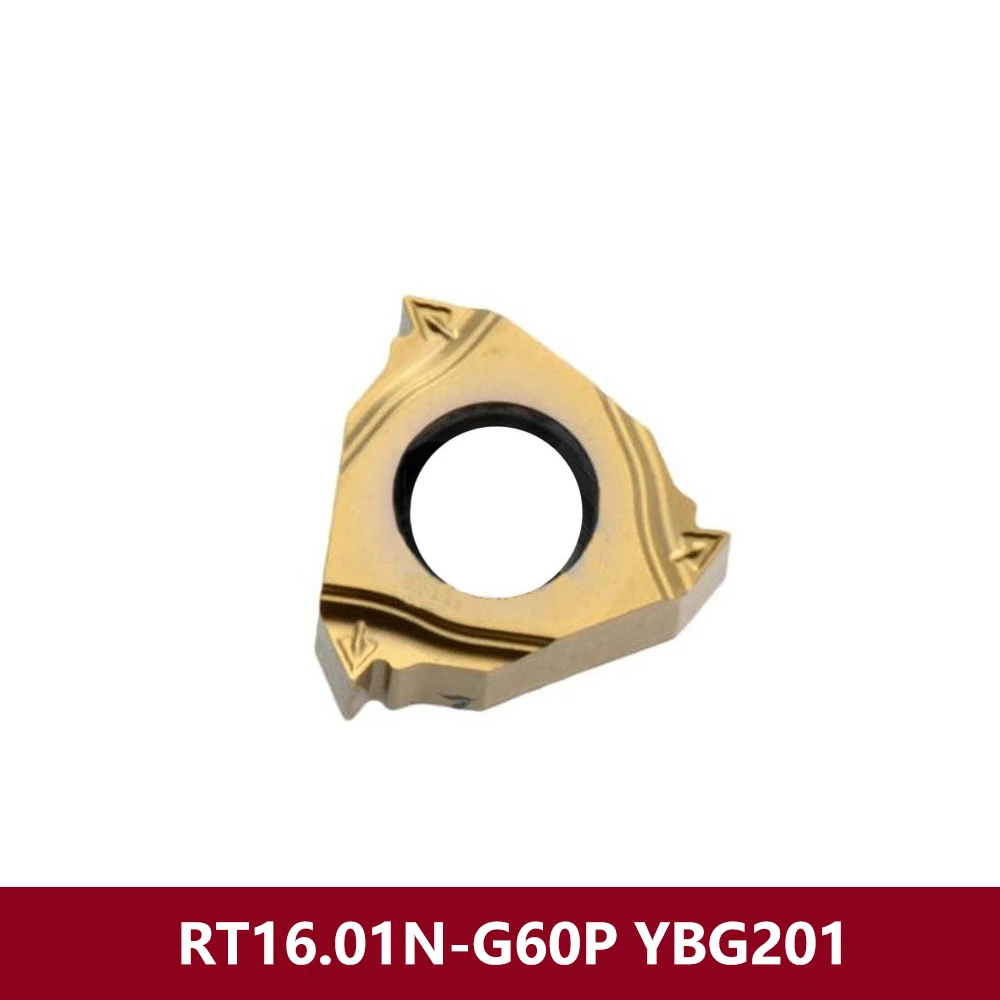 Original RT16.01N-G60P YBG201 Carbide Inserts RT16.01N G 60P G60 P Turning Tools Cutter CNC Lathe Holder Threading Blades Thread
Original RT16.01N-G60P YBG201 Carbide Inserts RT16.01N G 60P G60 P Turning Tools Cutter CNC Lathe Holder Threading Blades Thread