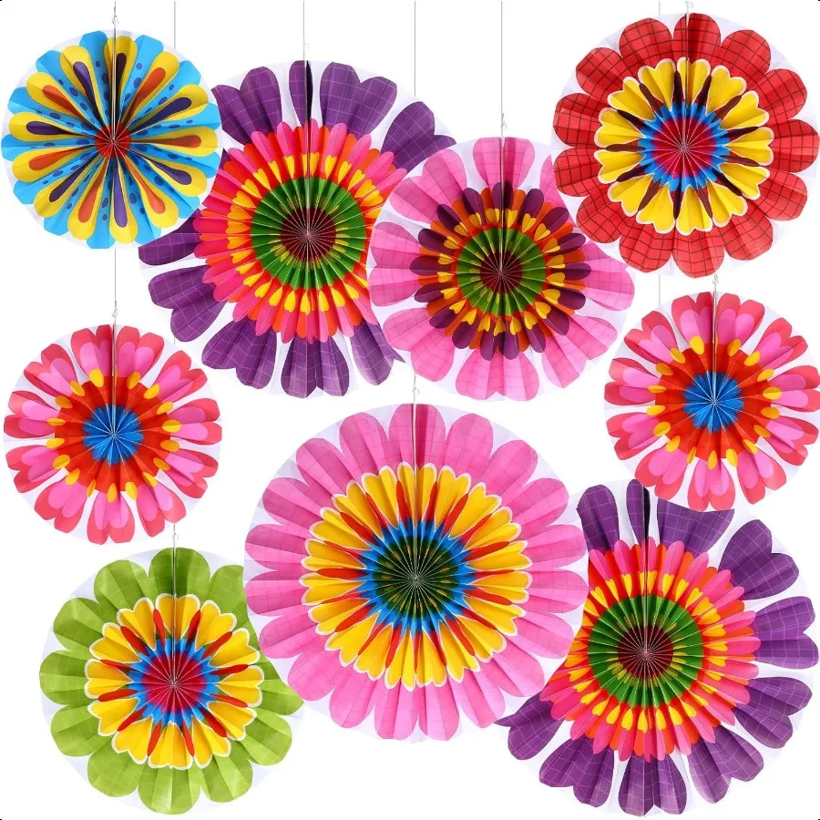 Flower Hanging Decorations Paper Fan Spring Summer Flower Classroom Ceiling Wall Decor Colorful Springtime Bloom Paper Fan for
Flower Hanging Decorations Paper Fan Spring Summer Flower Classroom Ceiling Wall Decor Colorful Springtime Bloom Paper Fan for