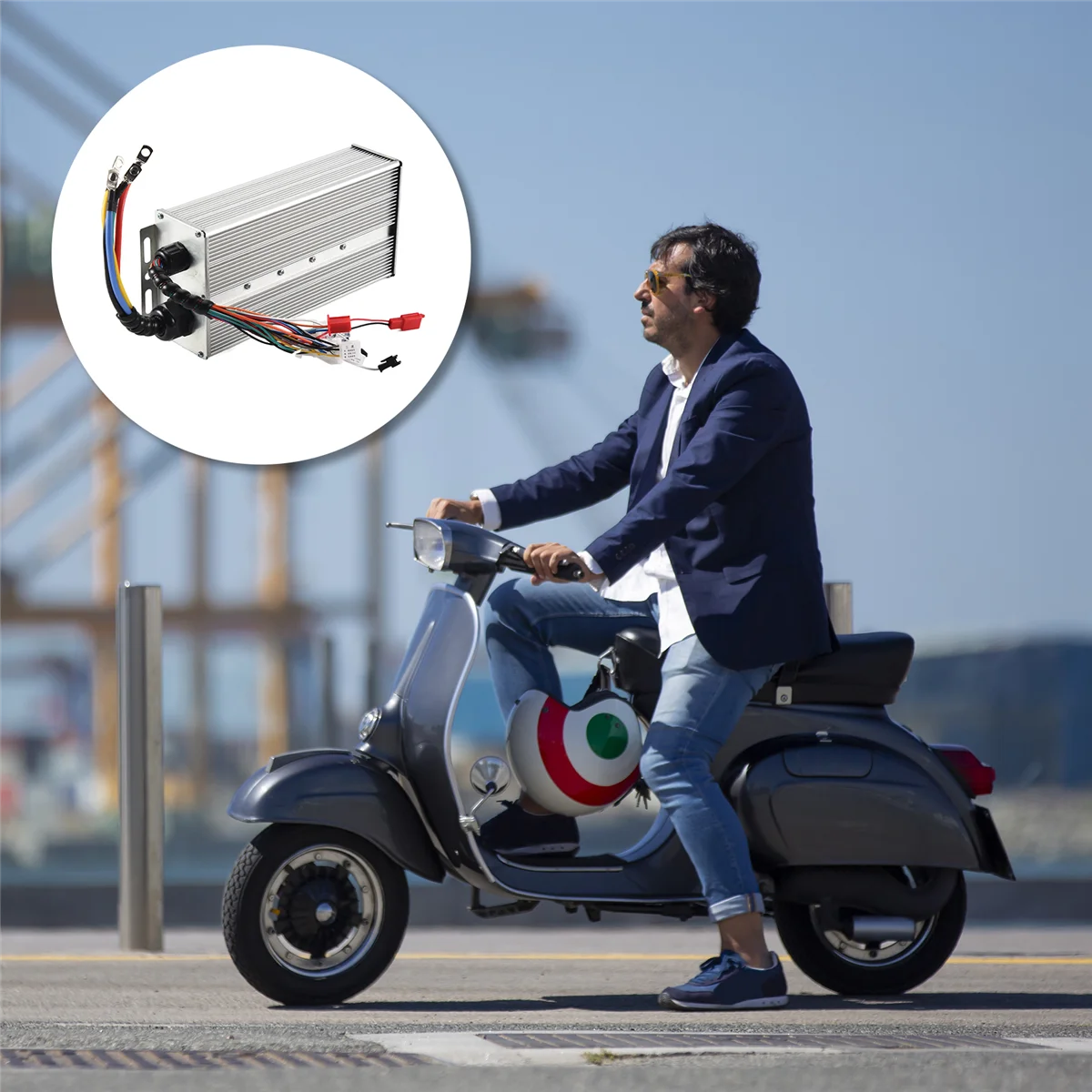 ABKM 48V-72V 5000W трехколесный контроллер FOC, аккумуляторная машина, интеллектуальный контроллер бесщеточного двигателя, электромобиль
ABKM 48V-72V 5000W трехколесный контроллер FOC, аккумуляторная машина, интеллектуальный контроллер бесщеточного двигателя, электромобиль