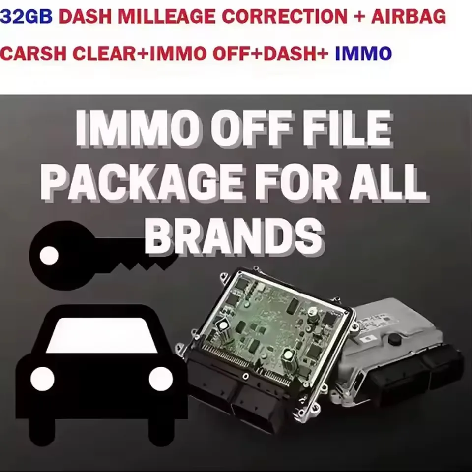 Latest 2025 32GB Package DASH MILLEAGE CORRECTION+AIRBAG CRASH CLEAR+IMMO OFF+ DASH +IMMO SOFTWARES Download installation video
Latest 2025 32GB Package DASH MILLEAGE CORRECTION+AIRBAG CRASH CLEAR+IMMO OFF+ DASH +IMMO SOFTWARES Download installation video
