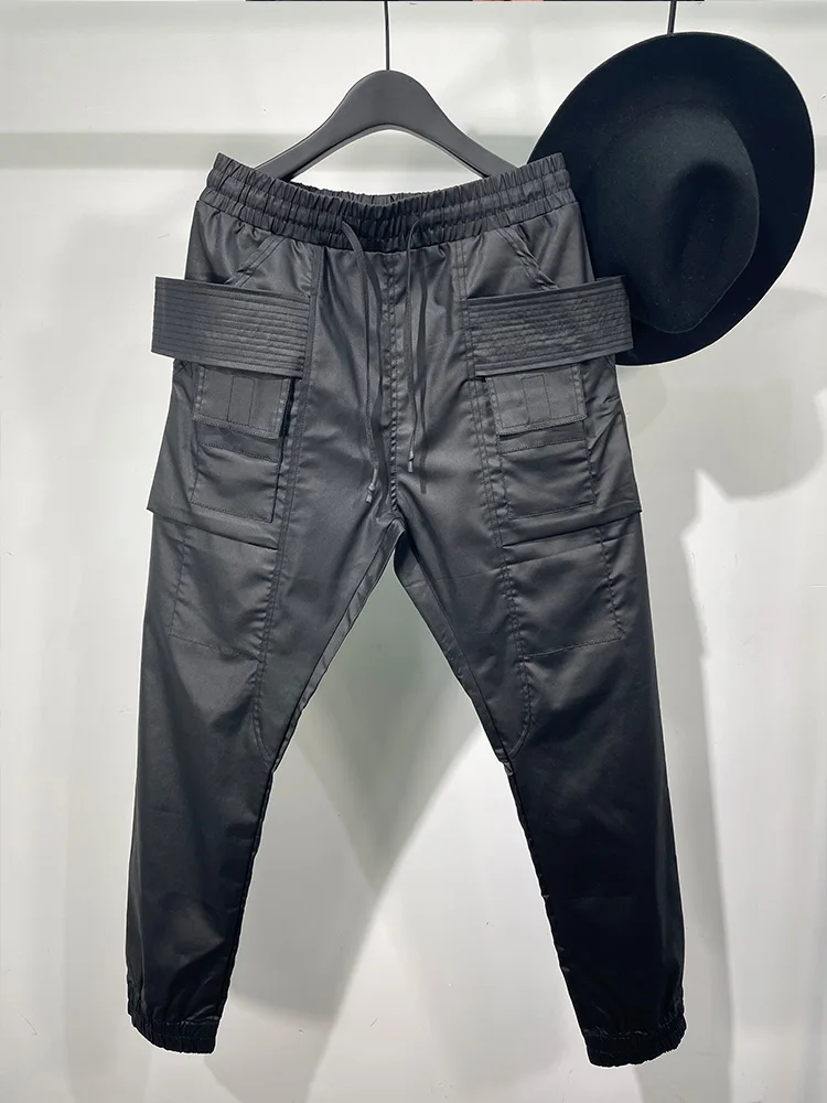 Men Casual Wax Denim Jeans Cotton Gothic Men's Clothing Coated Autumn Straight Solid Black Jeans Pants
Men Casual Wax Denim Jeans Cotton Gothic Men's Clothing Coated Autumn Straight Solid Black Jeans Pants