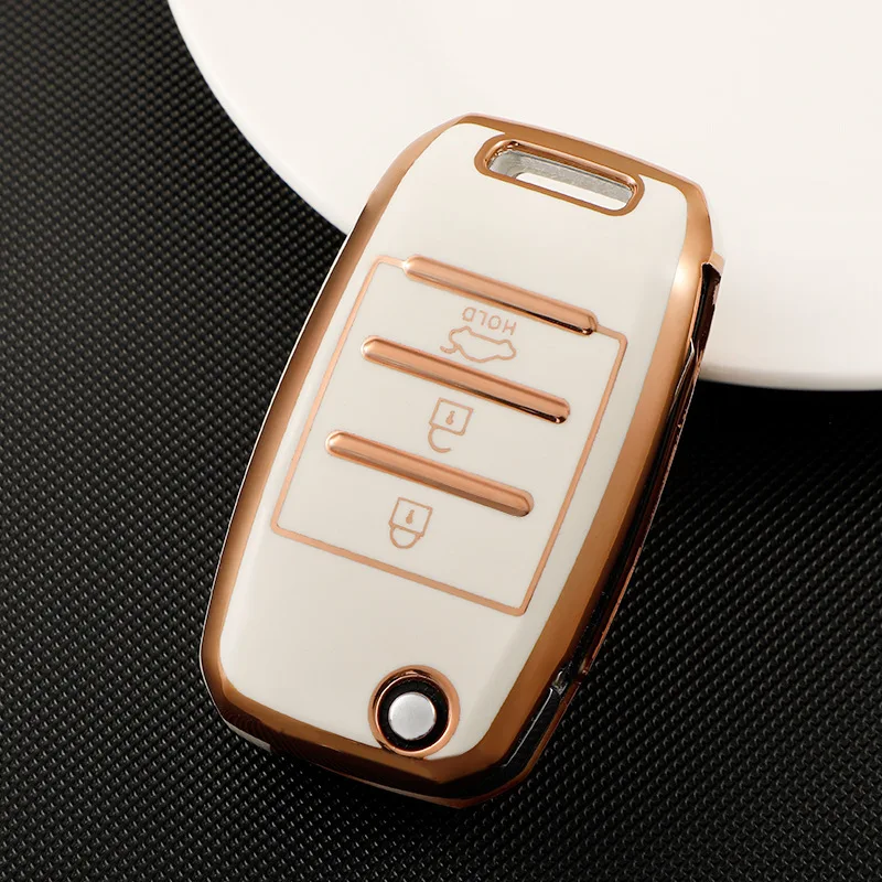 For Kia Rio 3 K2 Ceed Cerato K3 Sportage 4 Picanto K5 Optima Sorento Forte Stinger 2017 2018 TPU Car Remote Key Case Cover Shell
For Kia Rio 3 K2 Ceed Cerato K3 Sportage 4 Picanto K5 Optima Sorento Forte Stinger 2017 2018 TPU Car Remote Key Case Cover Shell