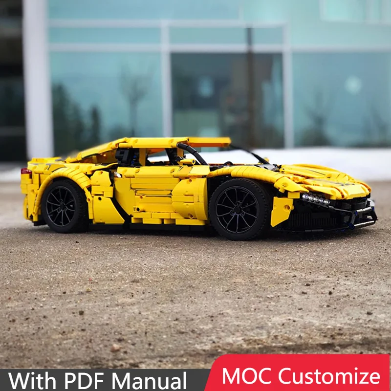 2683 шт. MOC, хит продаж, креативные строительные блоки, желтые супер гоночные собранные игрушки для детей, праздничные развивающие рождественские подарки
2683 шт. MOC, хит продаж, креативные строительные блоки, желтые супер гоночные собранные игрушки для детей, праздничные развивающие рождественские подарки