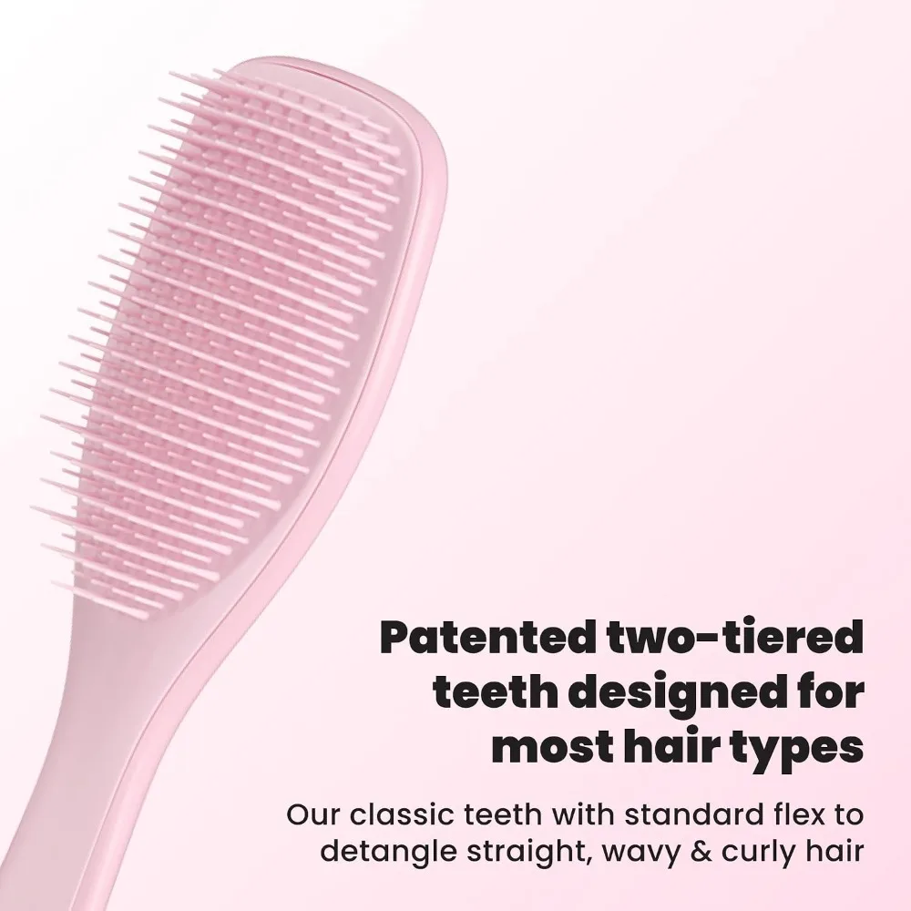 Ultimate Detangling Hair Brush for Wet and Dry Hair Knot Remover Straight to Wavy Hair Types Reduces Breakage Pink
Ultimate Detangling Hair Brush for Wet and Dry Hair Knot Remover Straight to Wavy Hair Types Reduces Breakage Pink