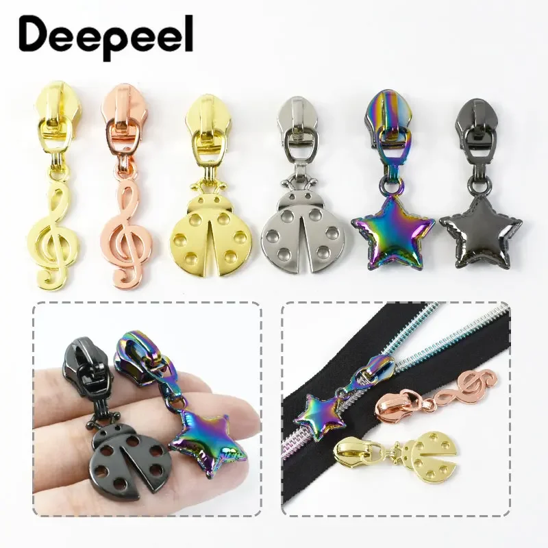 5Pcs 5# Zipper Slider Puller for Nylon Zippers Tape Bags Clothing Decorative Zips Head Zip Repair Kits DIY Sewing Accessories
5Pcs 5# Zipper Slider Puller for Nylon Zippers Tape Bags Clothing Decorative Zips Head Zip Repair Kits DIY Sewing Accessories