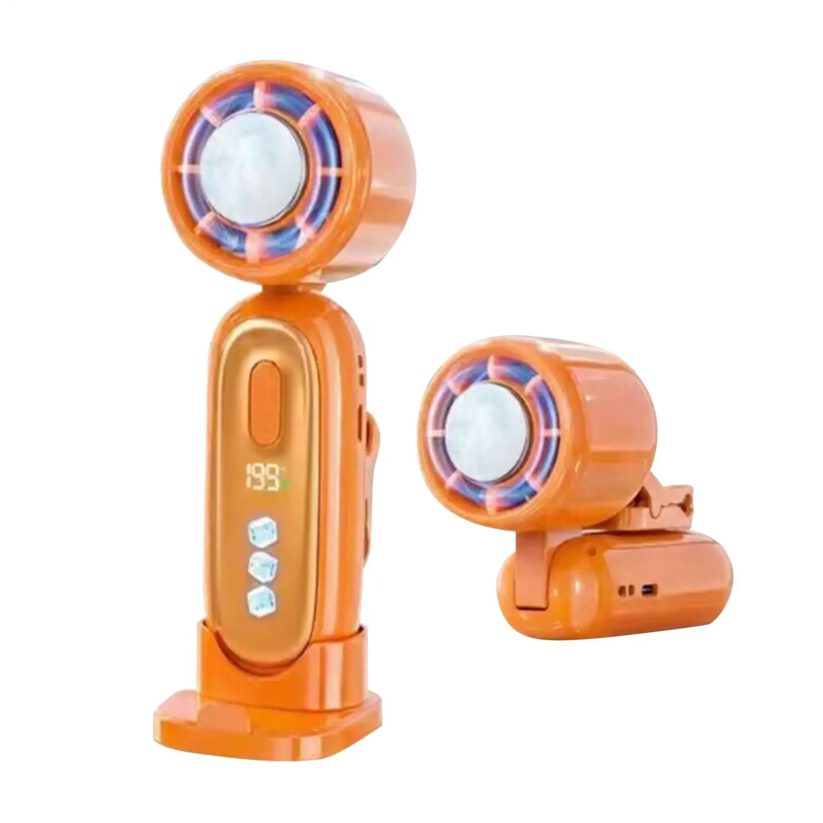 Portable Handheld Fan Rechargeable Cooling With Back Clip Mini Battery Operated Hand Held Fan For Travel Summer Camping Hiking
Portable Handheld Fan Rechargeable Cooling With Back Clip Mini Battery Operated Hand Held Fan For Travel Summer Camping Hiking