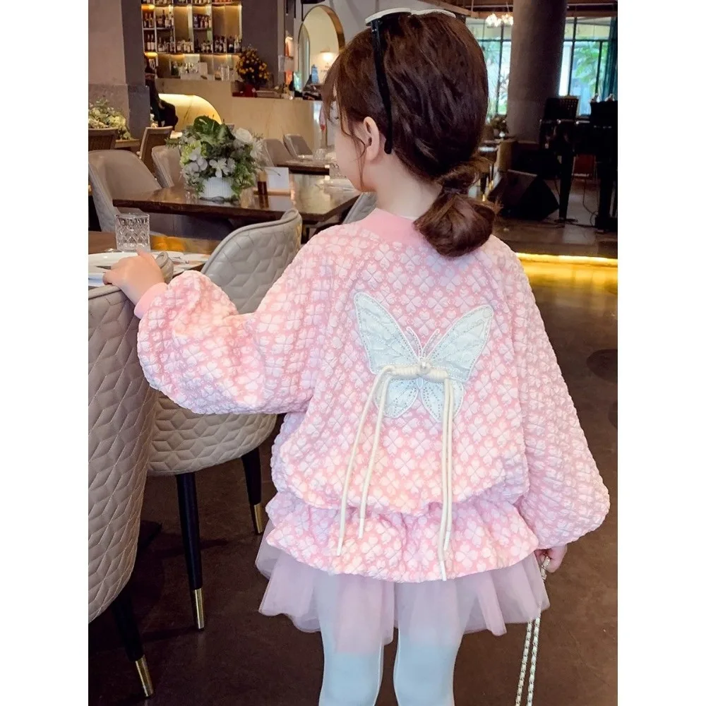 Girly Heart Ins Fashion Long Sleeve Causal Coat Spring Autumn Outfit Foreign Style Children Princess Top Hoodie Clothes Gifts
Girly Heart Ins Fashion Long Sleeve Causal Coat Spring Autumn Outfit Foreign Style Children Princess Top Hoodie Clothes Gifts