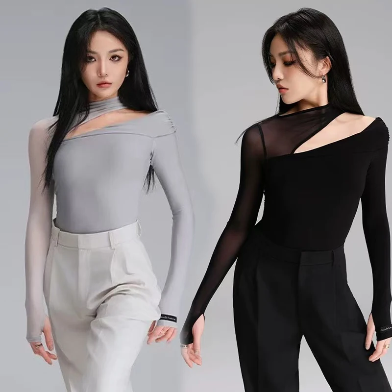 2025 New Adult Latin Dance Tops Pants Ballroom Dance Clothes Women Rumba Dance Practice Clothing Teacher Dance Wear DNV22412
2025 New Adult Latin Dance Tops Pants Ballroom Dance Clothes Women Rumba Dance Practice Clothing Teacher Dance Wear DNV22412