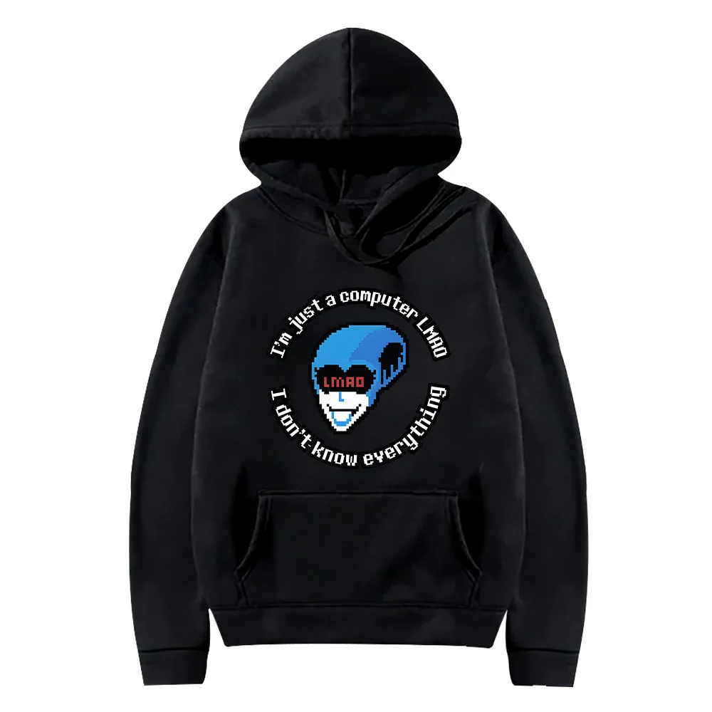 Deltarune Merch Queen LMAO Hoodies Computer Quote Apparel Fashion Trend Autumn Winter Warm Loose Women Men Sweatshirt Pullovers
Deltarune Merch Queen LMAO Hoodies Computer Quote Apparel Fashion Trend Autumn Winter Warm Loose Women Men Sweatshirt Pullovers
