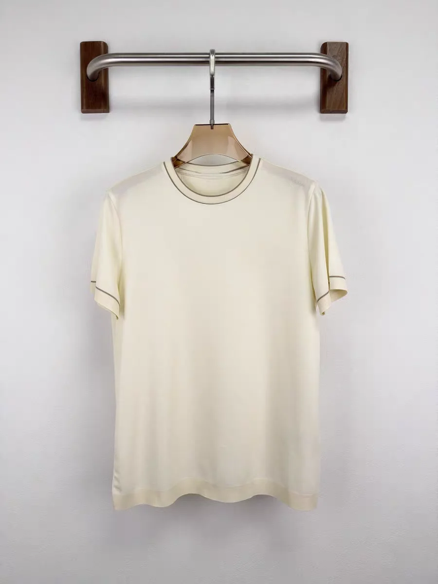 Italian Style round Neck Short Sleeve T-Shirt Men's Breathable Casual Cotton Thread Embroidery Loose Fit Knitted Summer Top
Italian Style round Neck Short Sleeve T-Shirt Men's Breathable Casual Cotton Thread Embroidery Loose Fit Knitted Summer Top