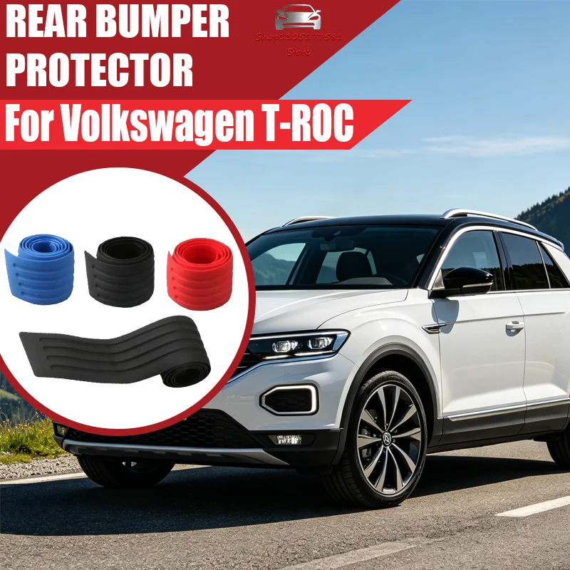 For Volkswagen T-ROC Car Trunk Door Sill Plate Protector Anti-Scratch Rear Bumper Guard Rubber Mouldings Pad Trim
For Volkswagen T-ROC Car Trunk Door Sill Plate Protector Anti-Scratch Rear Bumper Guard Rubber Mouldings Pad Trim