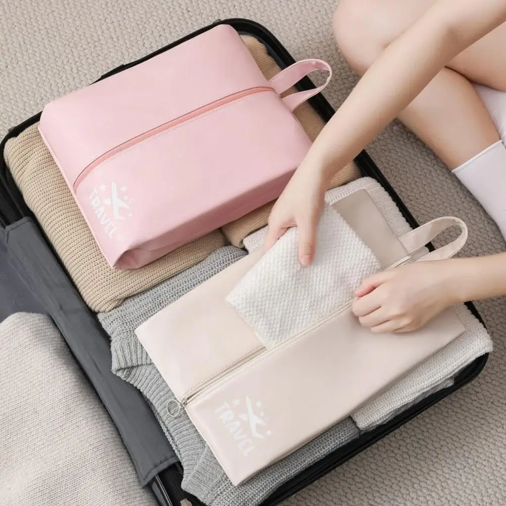 Faux Leather Shoe Storage Bag, Waterproof, Dust-Proof, Travel Luggage, Organizer, Multi-purpose
Faux Leather Shoe Storage Bag, Waterproof, Dust-Proof, Travel Luggage, Organizer, Multi-purpose