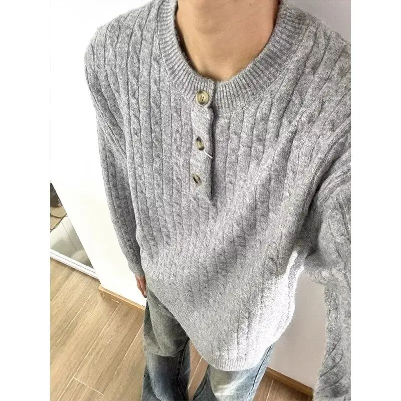 Мужской трикотажный свитер с воротником-стойкой, базовый слой, стиль Cleanfit, полиэстер, весна-осень
Мужской трикотажный свитер с воротником-стойкой, базовый слой, стиль Cleanfit, полиэстер, весна-осень