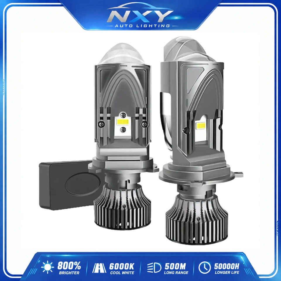NXY M01K LED Matrix Projector Headlight H4 Hi Low Beam Bi LED Fish Eye Lens Super Bright Car Front Lamp Canbus Plug and Play
NXY M01K LED Matrix Projector Headlight H4 Hi Low Beam Bi LED Fish Eye Lens Super Bright Car Front Lamp Canbus Plug and Play