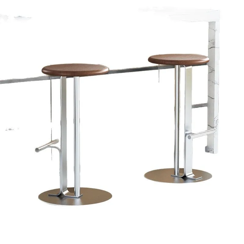 Japanese-style simple bar chair Kitchen home bar chair bar stool High stool Iron simple stool chair
Japanese-style simple bar chair Kitchen home bar chair bar stool High stool Iron simple stool chair