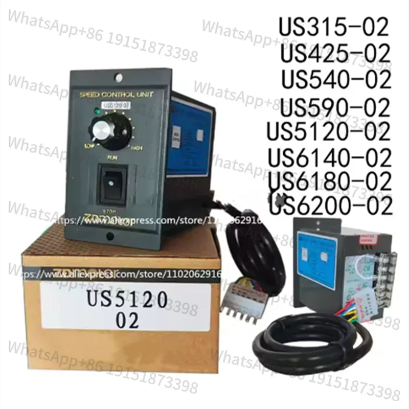 1Pcs US590-02 US540-02 US560-02 US5120-02 US6120-02 US6200-02 US6250-02 US6140-02 SPEED CONTROL UNIT MOTOR CONTROLLER
1Pcs US590-02 US540-02 US560-02 US5120-02 US6120-02 US6200-02 US6250-02 US6140-02 SPEED CONTROL UNIT MOTOR CONTROLLER
