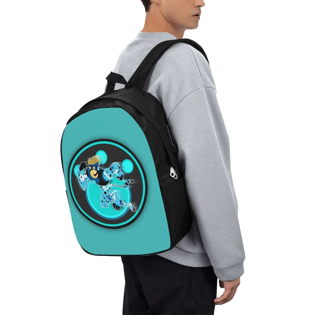 Wild Kratts Blue Color Backpack Travel Notebook Bag Computer College Student School Bag Laptop Shoulder Bags for Men Women
Wild Kratts Blue Color Backpack Travel Notebook Bag Computer College Student School Bag Laptop Shoulder Bags for Men Women