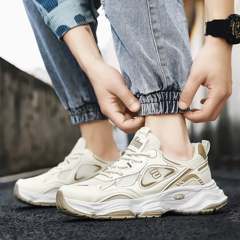 Нишевая мужская повседневная спортивная обувь большого размера с оригинальным дизайном на резиновой мягкой подошве, оригинальный дизайн, на шнуровке, на открытом воздухе
Нишевая мужская повседневная спортивная обувь большого размера с оригинальным дизайном на резиновой мягкой подошве, оригинальный дизайн, на шнуровке, на открытом воздухе