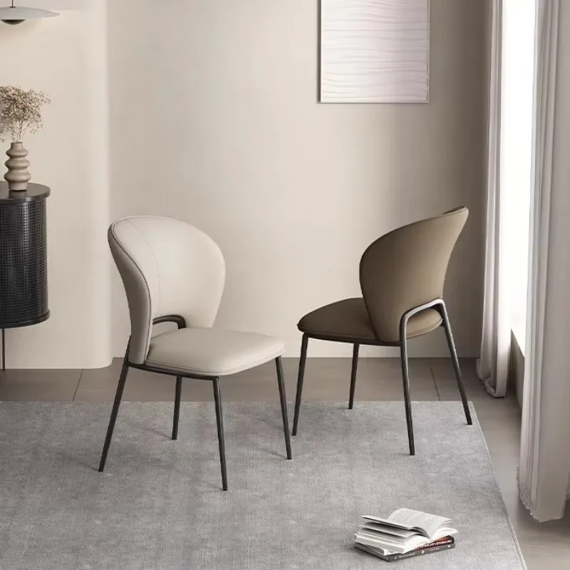 Cream Style Italian Design Dining Chair Faux Leather Upholstery Metal Legs Eco-Friendly & Durable Home & Hotel Use Modern Luxury
Cream Style Italian Design Dining Chair Faux Leather Upholstery Metal Legs Eco-Friendly & Durable Home & Hotel Use Modern Luxury