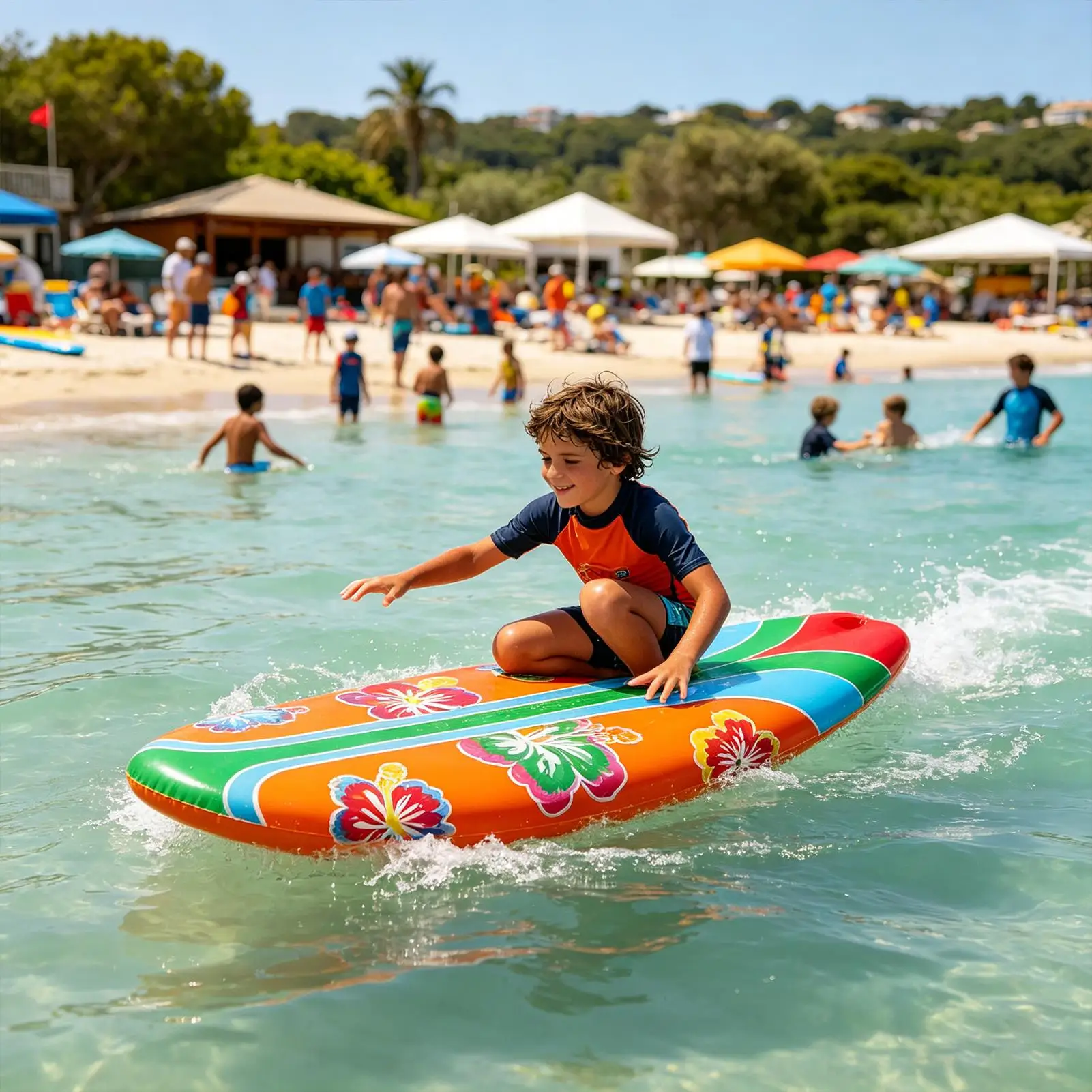 Blow Up Surf Board 2 Pieces Pool Toy Surfing Board For Pool Beach Backyard Outdoor Water Party Decoration Game
Blow Up Surf Board 2 Pieces Pool Toy Surfing Board For Pool Beach Backyard Outdoor Water Party Decoration Game