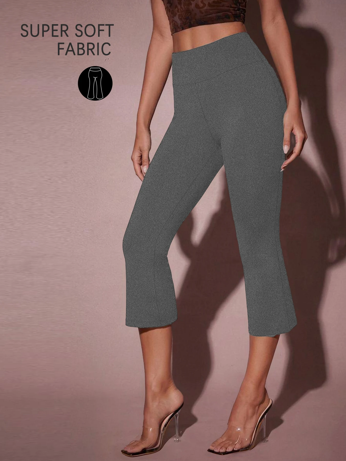 High Waisted Capri Pants For Women,Super soft Tummy Control Flare Leggings,Workout Running Yoga Athletic Leggings
High Waisted Capri Pants For Women,Super soft Tummy Control Flare Leggings,Workout Running Yoga Athletic Leggings