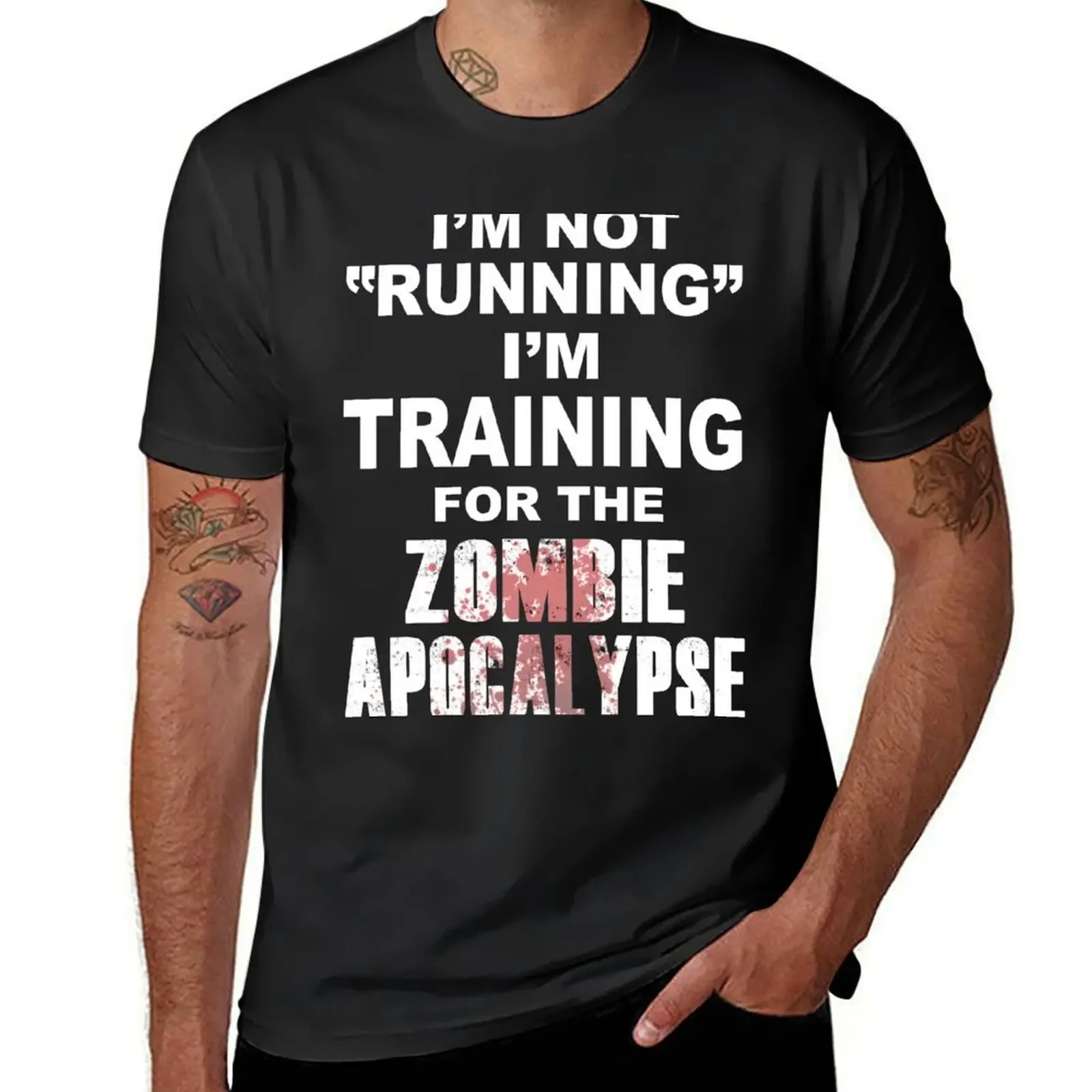 I'm Not Running I'm Training for the Zombie Apocalypse T-Shirt rapper graphic tees anime Aesthetic clothing tee shirts for men
I'm Not Running I'm Training for the Zombie Apocalypse T-Shirt rapper graphic tees anime Aesthetic clothing tee shirts for men
