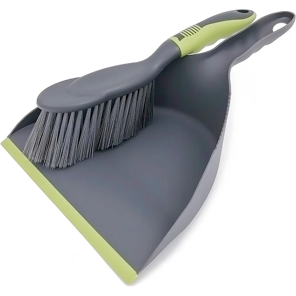 Dust Pan & Broom Set: Handheld for Kitchens, Floors, Tables, Animal Cages.
Dust Pan & Broom Set: Handheld for Kitchens, Floors, Tables, Animal Cages.
