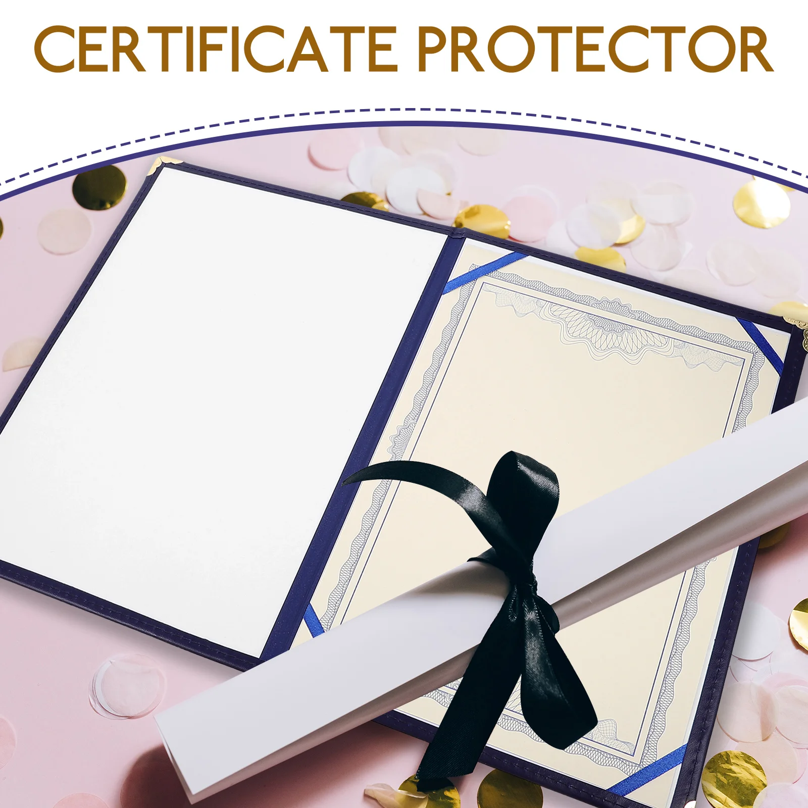 Soft Surface Certificate Protection Cover A4 Blue Diploma Award Holder Document Folder Zinc Alloy Material
Soft Surface Certificate Protection Cover A4 Blue Diploma Award Holder Document Folder Zinc Alloy Material