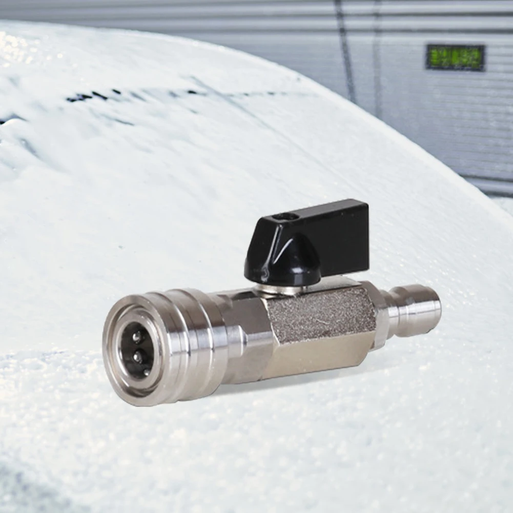 High Pressure Washer Ball Valve Kit with 3/8 Or 1/4 Inch Quick Connector Ball Valve Shut Off Ball Valve for Power Washer Hose
High Pressure Washer Ball Valve Kit with 3/8 Or 1/4 Inch Quick Connector Ball Valve Shut Off Ball Valve for Power Washer Hose