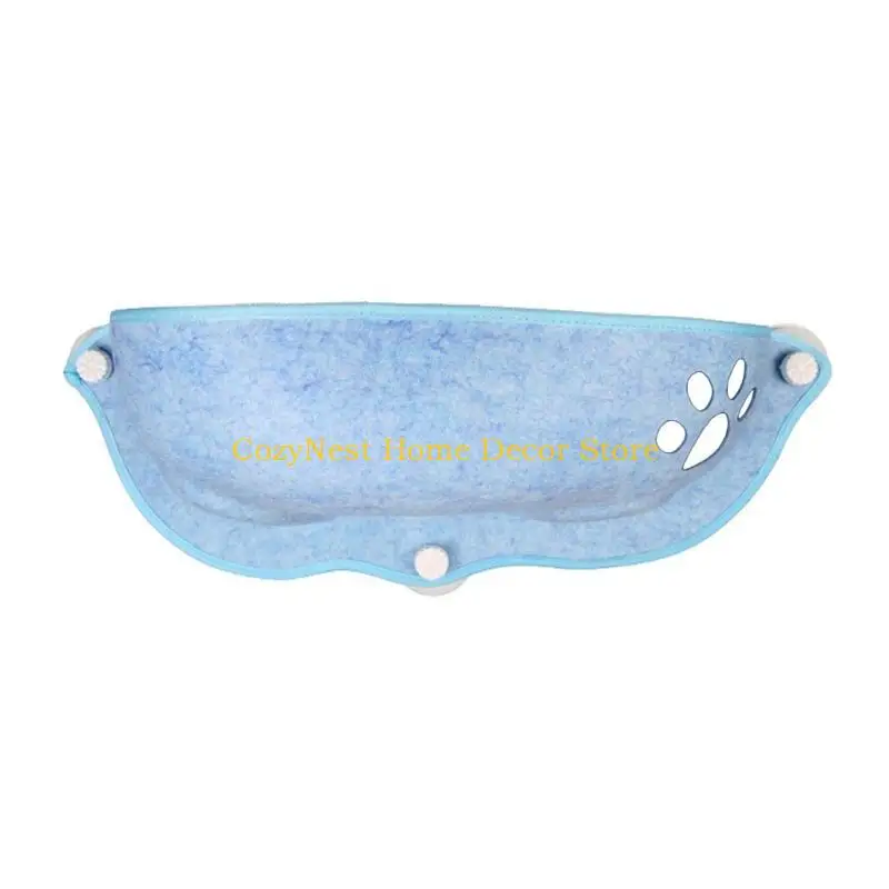 92MF Cat Window Perch Pet Cat Bed Suction Cup Mounted Hammock Space Saving Cats Sleeping Bed Easy Fixed Kitten Hammock Bed
92MF Cat Window Perch Pet Cat Bed Suction Cup Mounted Hammock Space Saving Cats Sleeping Bed Easy Fixed Kitten Hammock Bed