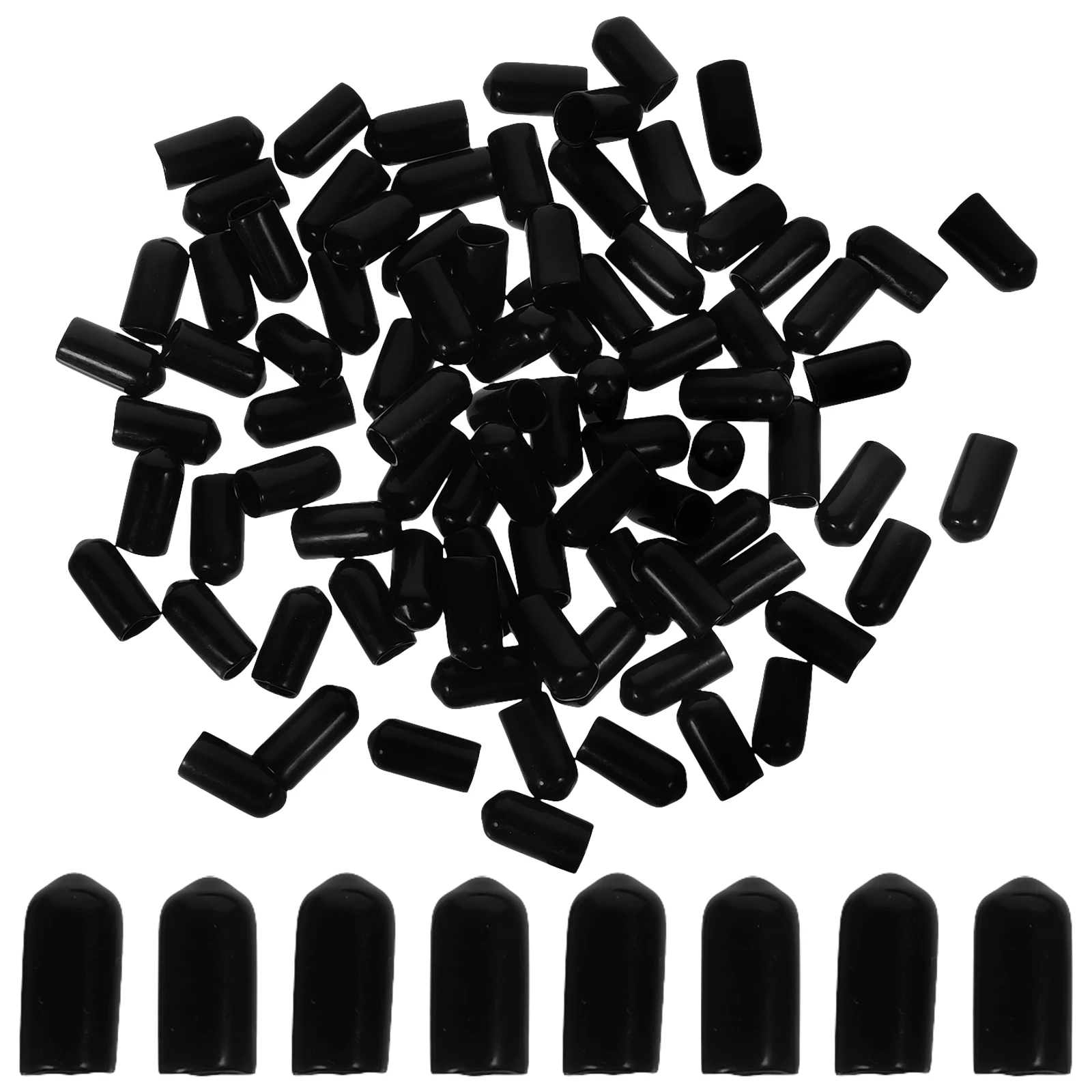 100 Pcs Reusable Dust-proof Plug Bottle Covers for Sealing Stopper Black Pour Spout Cap
100 Pcs Reusable Dust-proof Plug Bottle Covers for Sealing Stopper Black Pour Spout Cap