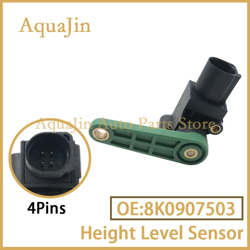8K0907503 Air Suspension Ride Height Level Sensor For Audi A5 2010~2016 A4 2008~2015 Q5 Quattro 2009~2016 3.2L 2.0T 3.0T TDI OEM
8K0907503 Air Suspension Ride Height Level Sensor For Audi A5 2010~2016 A4 2008~2015 Q5 Quattro 2009~2016 3.2L 2.0T 3.0T TDI OEM
