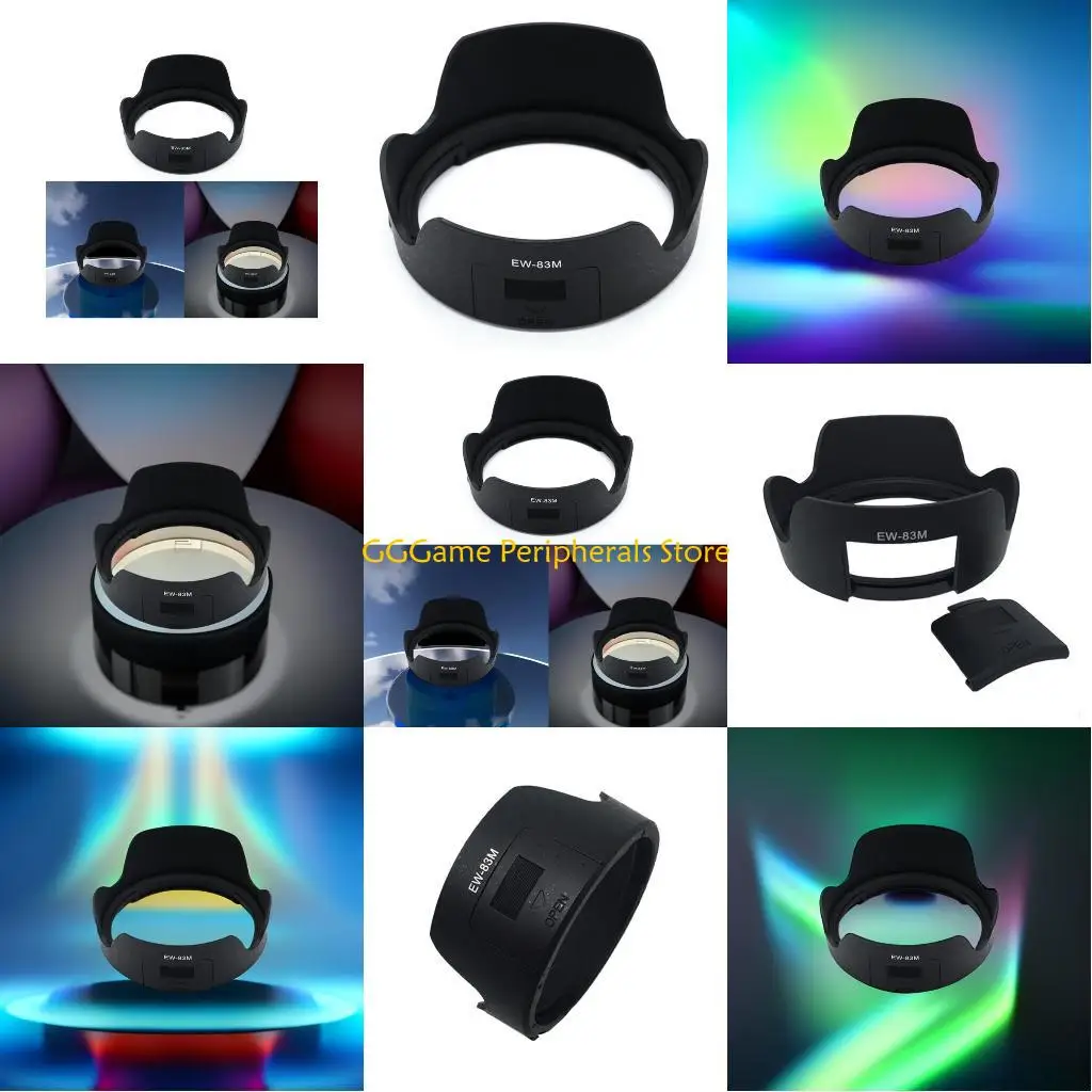 U55B Snap-on Mount Camera Lens Shade EW83M Lens Hood for EF 24-105mm f/3.5-5.6 ISSTM
U55B Snap-on Mount Camera Lens Shade EW83M Lens Hood for EF 24-105mm f/3.5-5.6 ISSTM