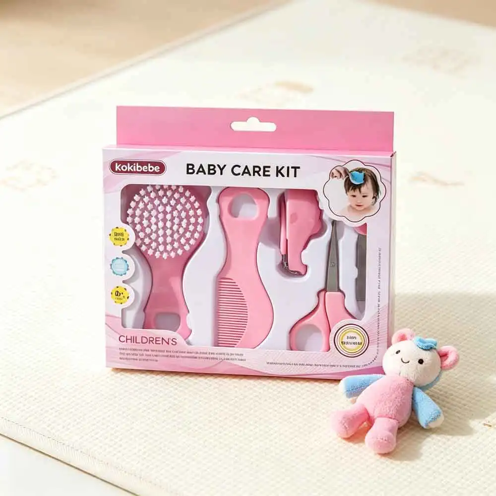 5 Piece Baby Care Essential Kit Bristle Soft Infant Comb Grooming Set Cartoon Design Gentle Hair Brush Safe
5 Piece Baby Care Essential Kit Bristle Soft Infant Comb Grooming Set Cartoon Design Gentle Hair Brush Safe