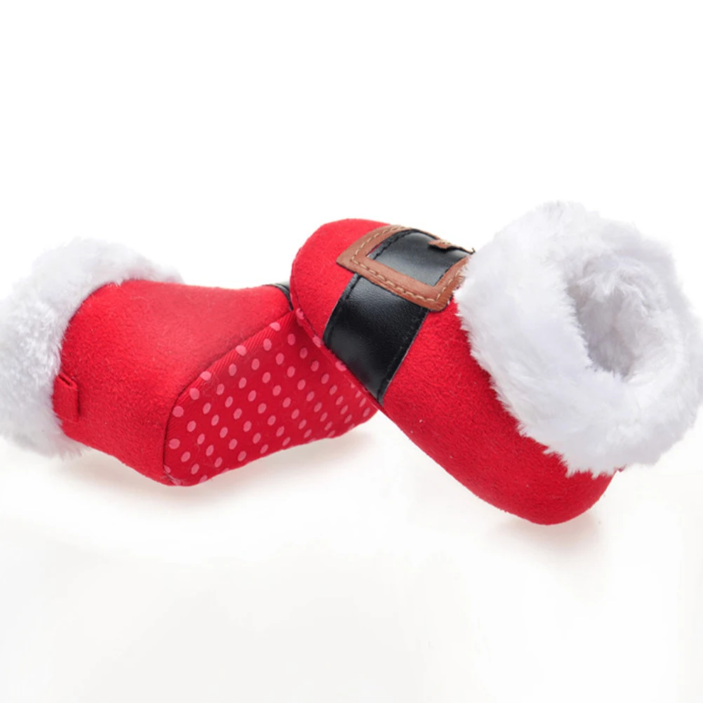 1 пара теплых детских прогулочных сапог из кораллового флиса, рождественский дизайн, противоскользящая детская обувь для детей 0-1 года, дышащая зимняя обувь для малышей
1 пара теплых детских прогулочных сапог из кораллового флиса, рождественский дизайн, противоскользящая детская обувь для детей 0-1 года, дышащая зимняя обувь для малышей