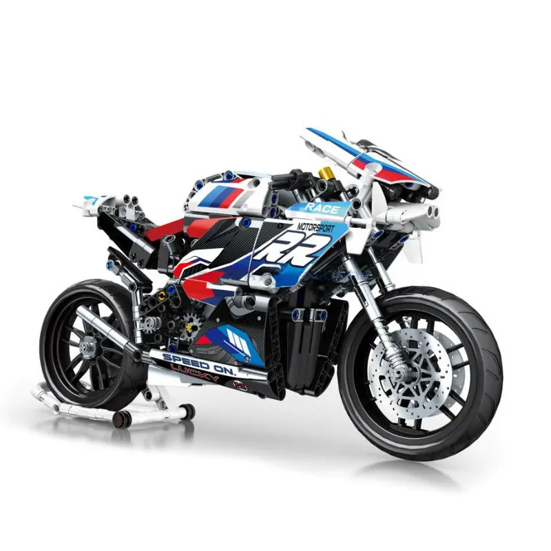 Классические тяжелые локомотивы, мотоцикл MOC 82003 S1000RR, модели, кирпичи, коллекция транспортных средств, строительные блоки, высокотехнологичные игрушки, подарок для мальчиков
Классические тяжелые локомотивы, мотоцикл MOC 82003 S1000RR, модели, кирпичи, коллекция транспортных средств, строительные блоки, высокотехнологичные игрушки, подарок для мальчиков