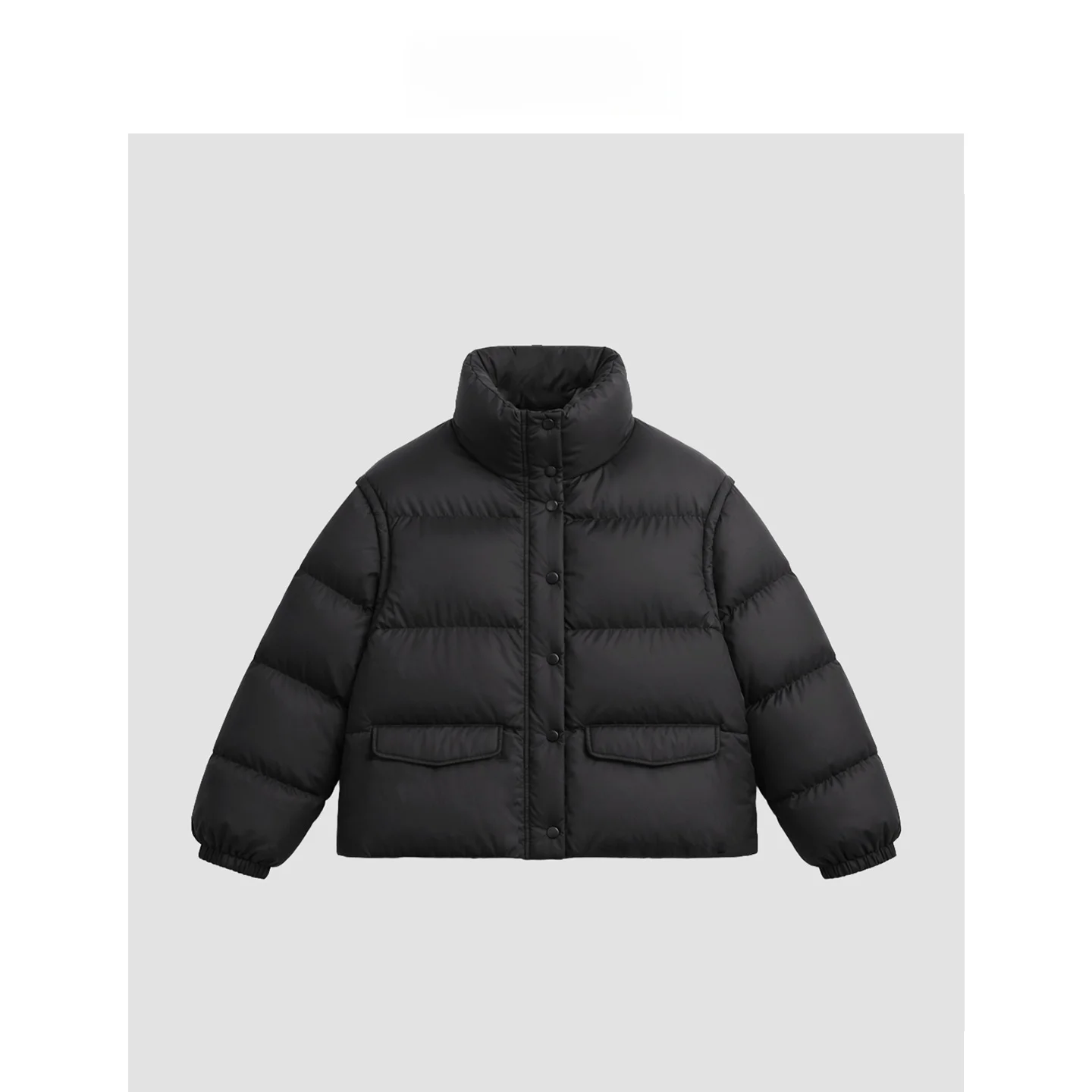 EREMIN Short Puffer Jacket White Duck down Stand Collar Sleeveless Detachable Casual Style Women's Coat Regular Fit 90% down
EREMIN Short Puffer Jacket White Duck down Stand Collar Sleeveless Detachable Casual Style Women's Coat Regular Fit 90% down