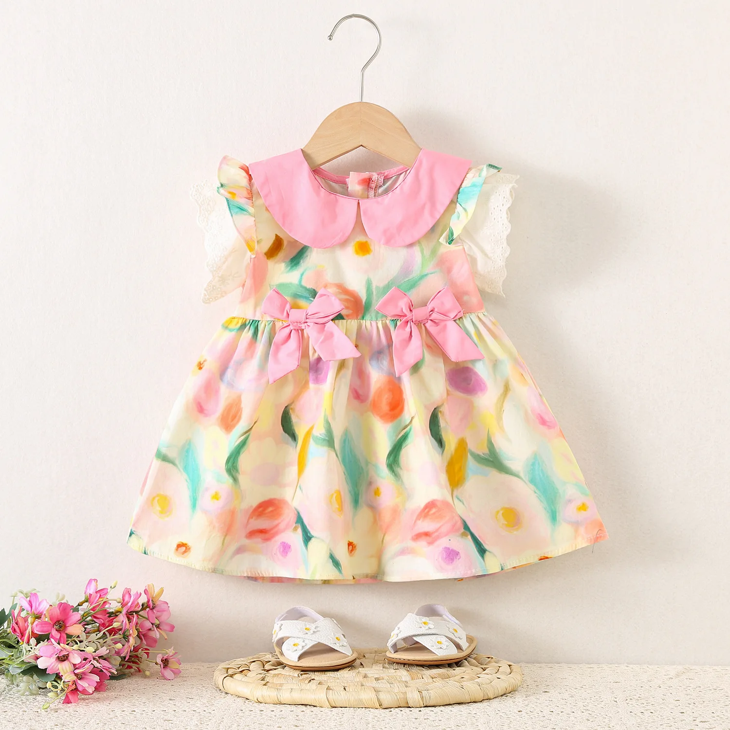 Baby Dresses Summer Cute Sweet Bow Print Sleeveless Dress for Baby Girl Clothing 1 year Birthday Princess Dress
Baby Dresses Summer Cute Sweet Bow Print Sleeveless Dress for Baby Girl Clothing 1 year Birthday Princess Dress